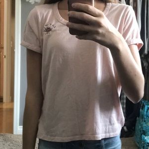 Light pink Vans shirt